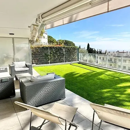 Paradise - Piscine, Clim Et Parking Apartment Nice